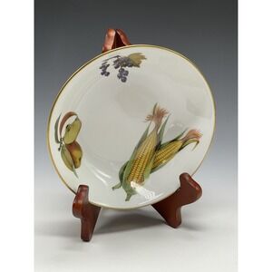 Royal Worcester Evesham Gold England 6.75" Soup Cereal Bowl